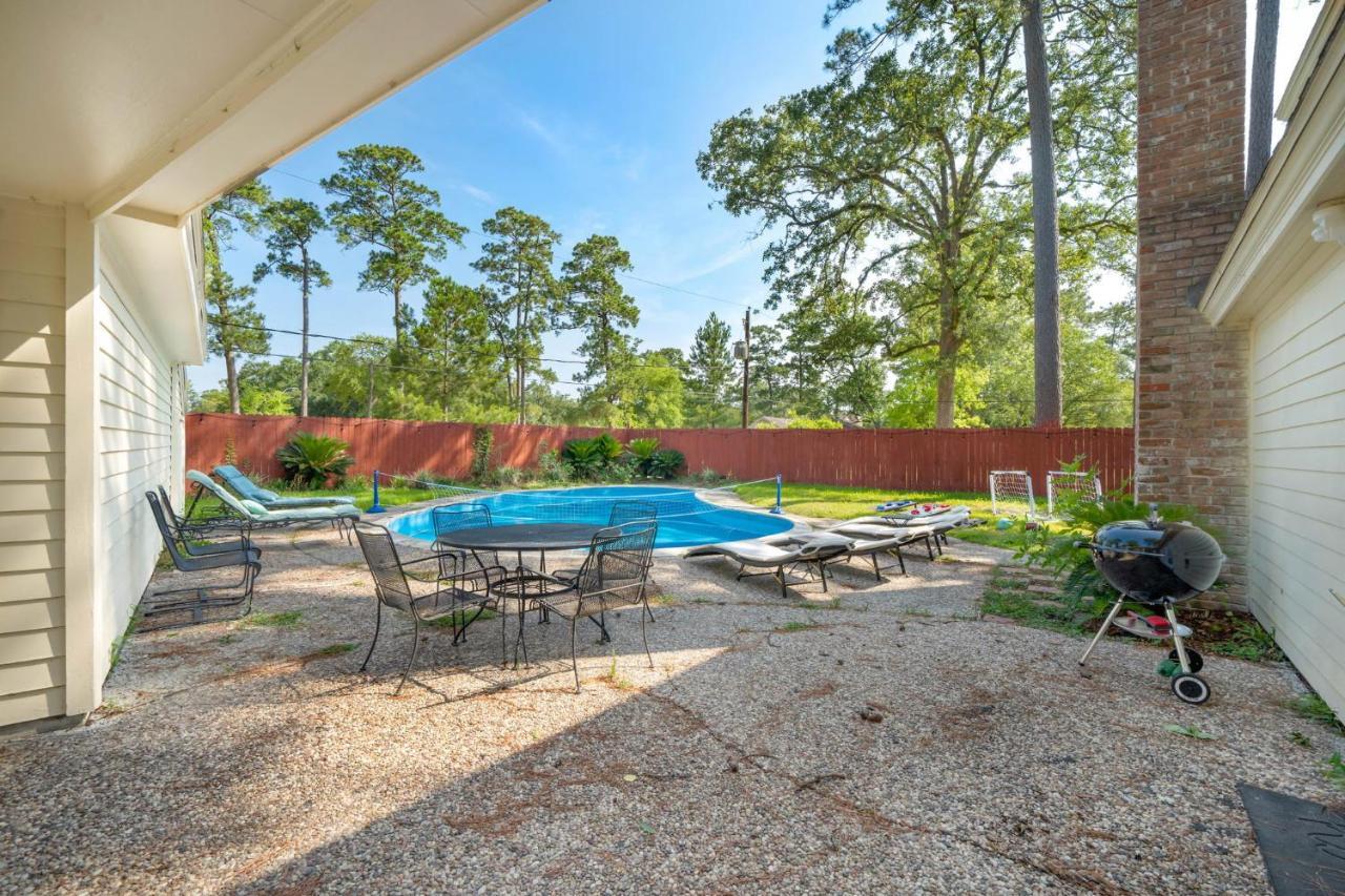 Pool Oasis Games Wifi Bbq Yard Sleep 16 Villa Houston Luaran gambar